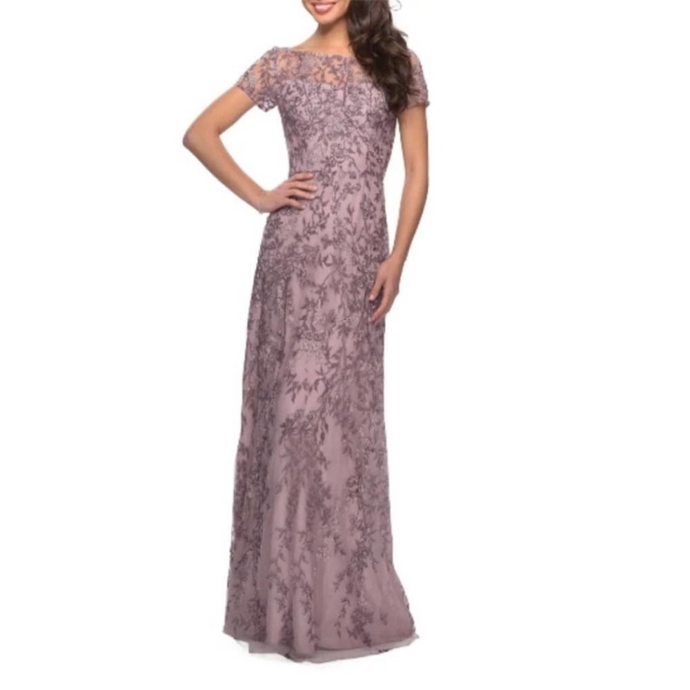 La Femme Lace Dress